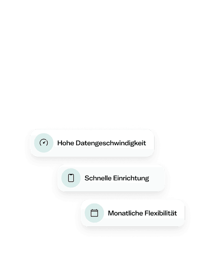 Schnelle, flexible Handytarife